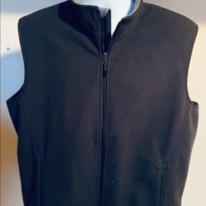 Lands end fleece lined vest